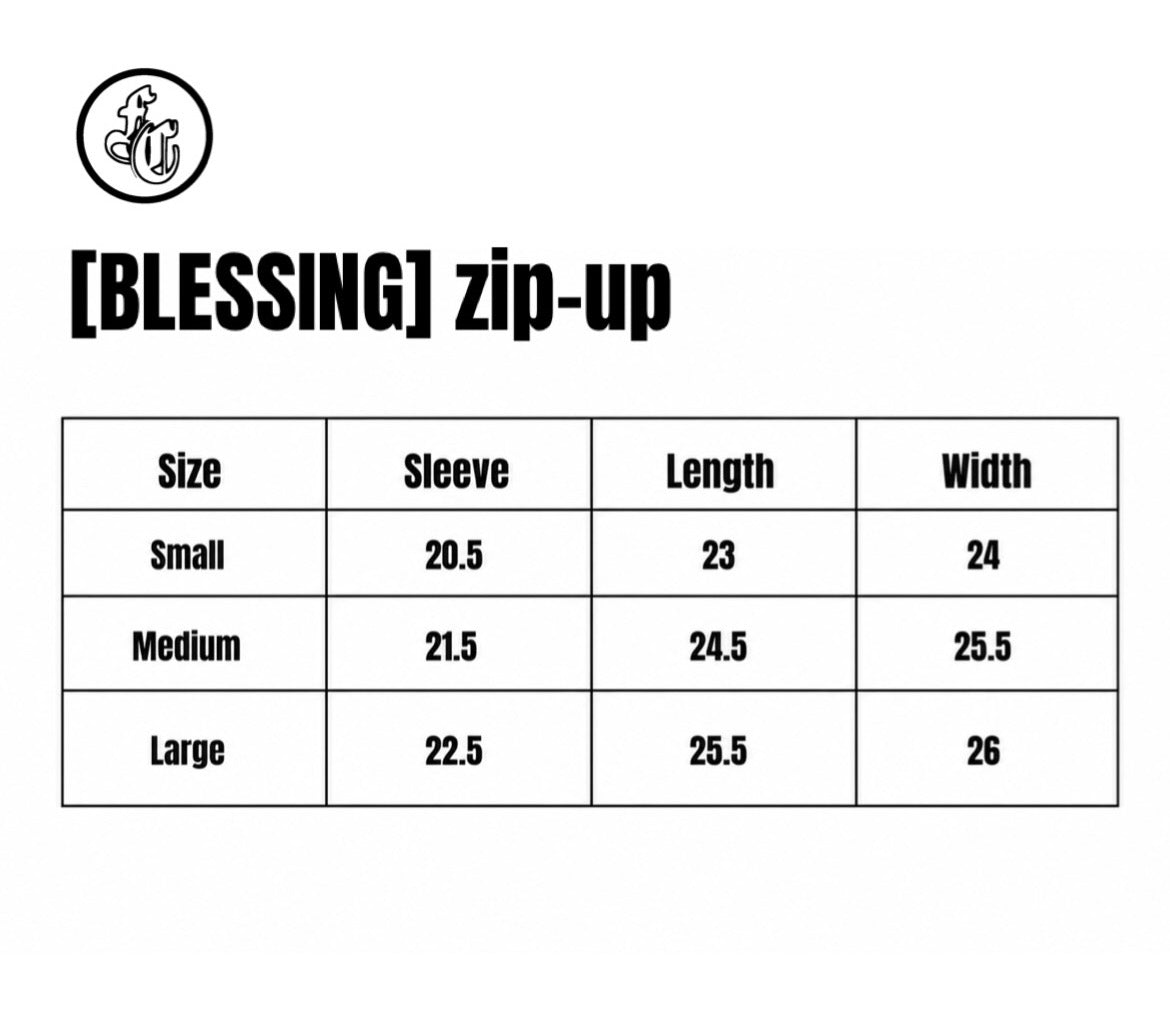 [Blessing] Zip-Up